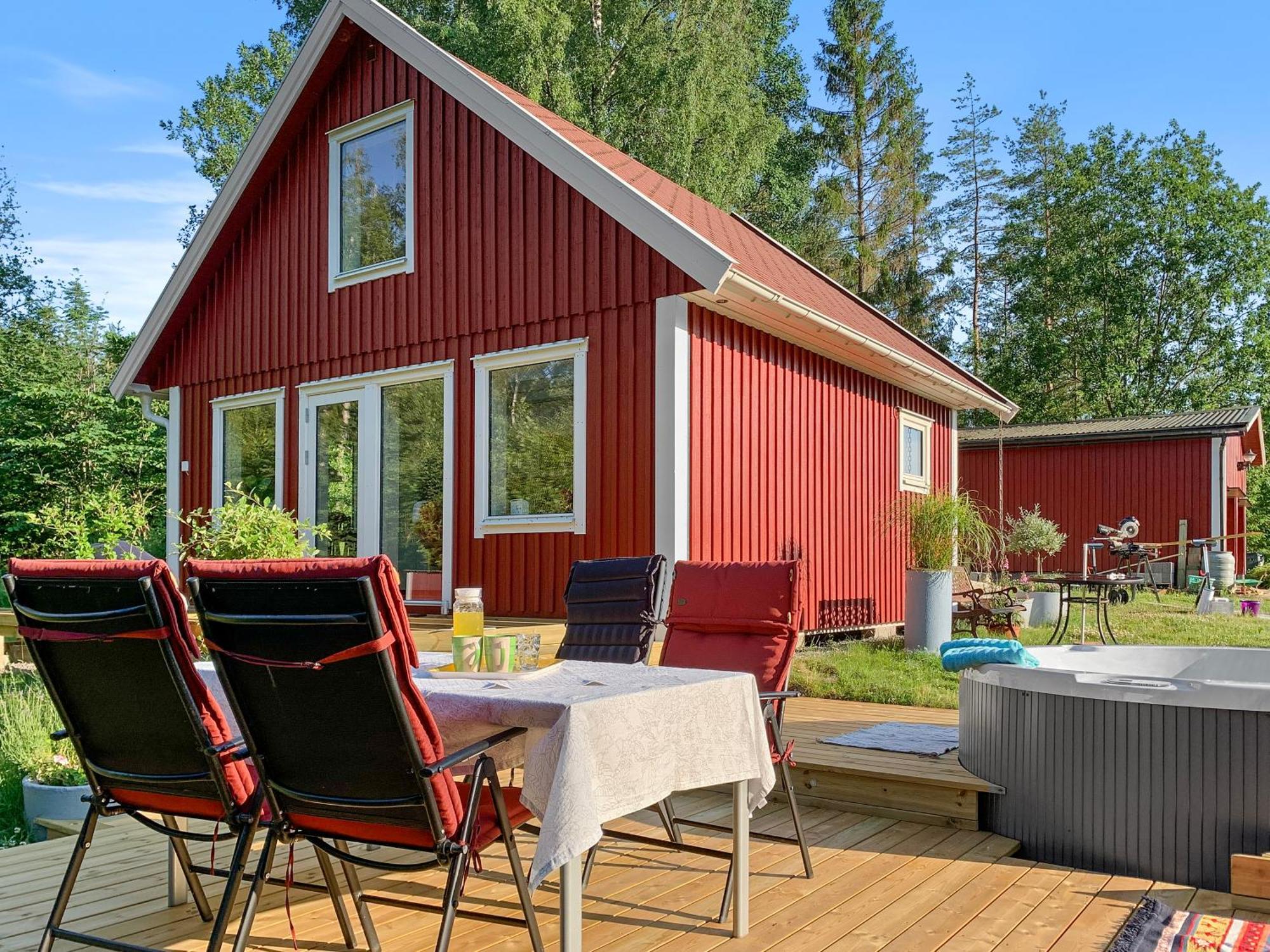 The Blomsholm Cabin - Load Your Electric Car Strömstad Eksteriør billede